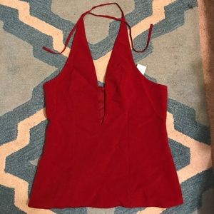 FINAL SALE! ⭐️ MUST GO!! Express plunge halter top