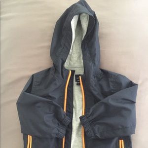 Baby Gap size 2t lined hooded windbreaker