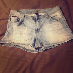 EUC Jean short shorts