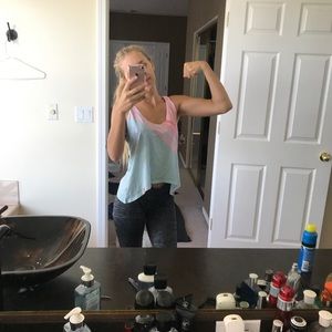 Cute little workout shirt!