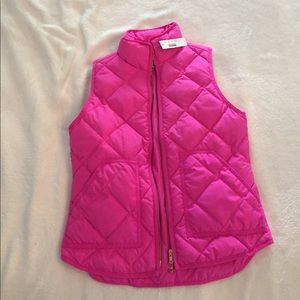 Pink J.Crew Vest with tags