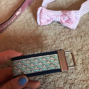 Sunglasses straps / croakies & whale keychain