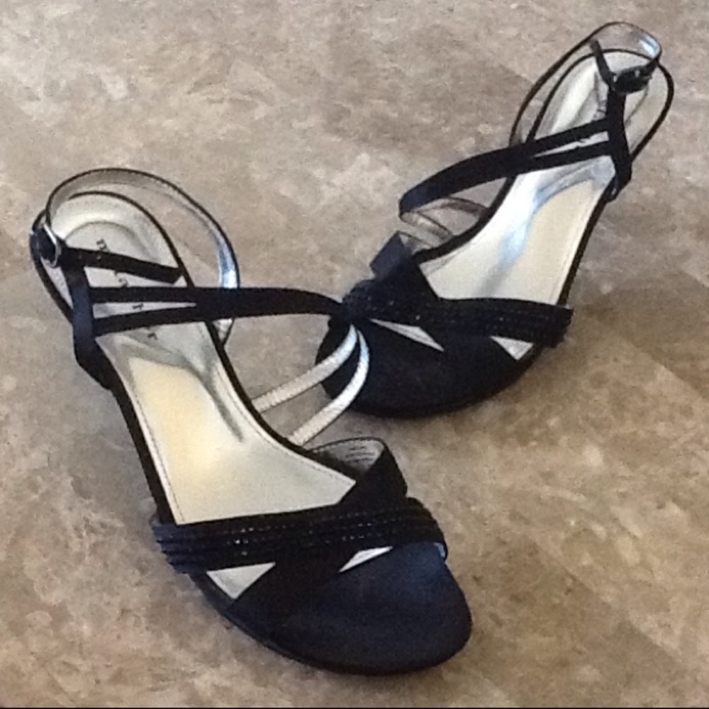 Strappy Kitten Heels by Metaphor ** SALE**