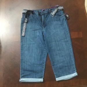 Gloria Vanderbilt Capri jeans