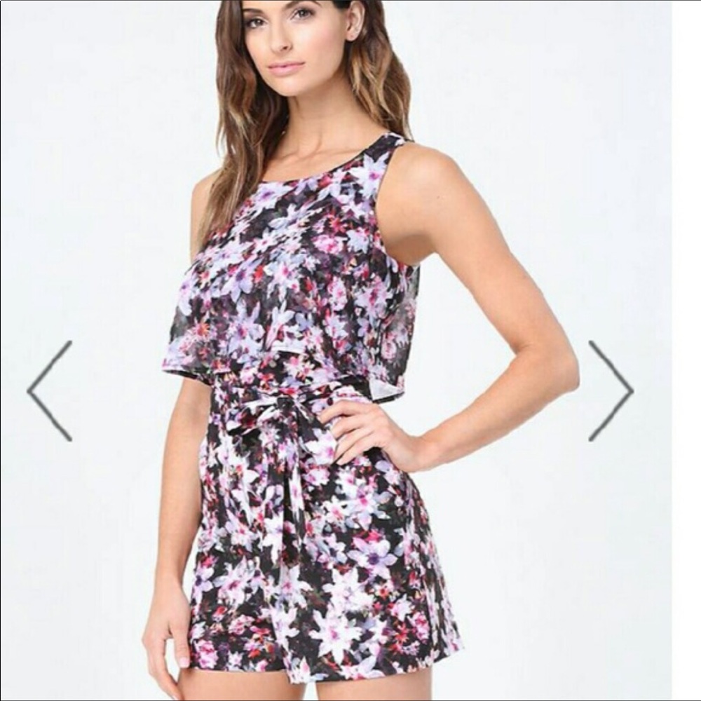 Floral romper size 10/M