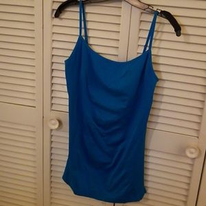 Bisou Bisou Teal Cami