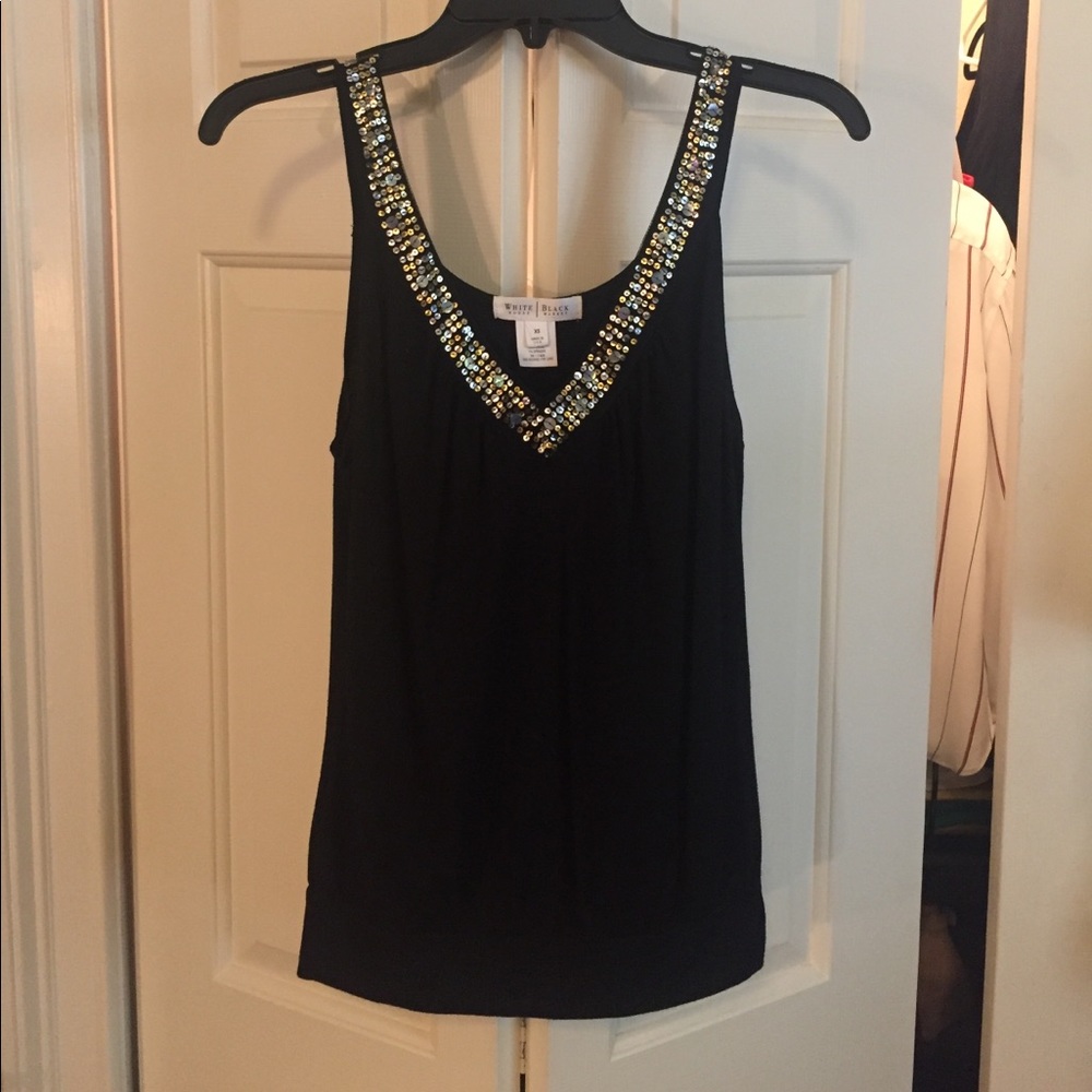 Black dressy tank