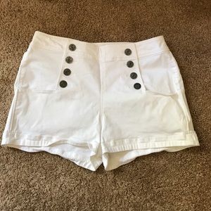 EXPRESS front button sailor shorts ⚓️