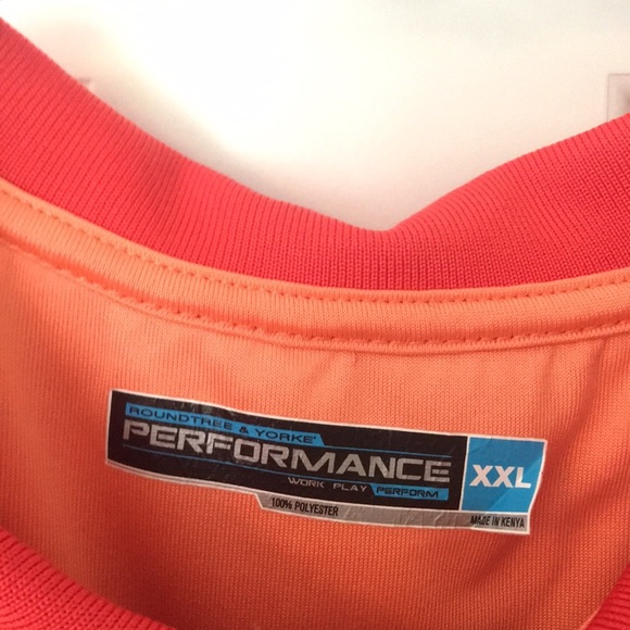 ❎DONATED❎ Roundtree & York Orange Golf Shirt - Picture 6 of 8