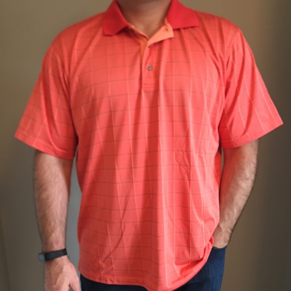 ❎DONATED❎ Roundtree & York Orange Golf Shirt - Picture 5 of 8