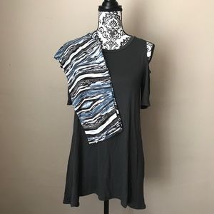 Open shoulder top and Capri leggings