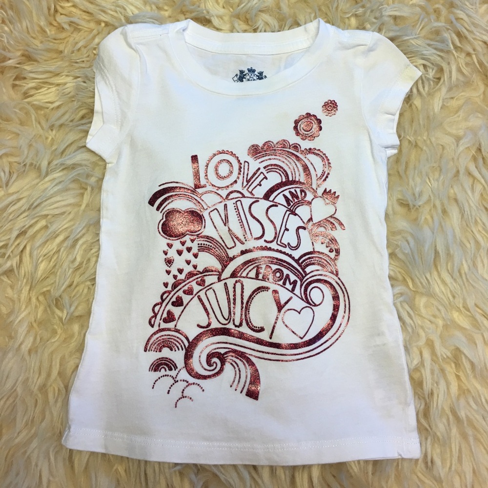Girls Juicy Couture Tee Shirt Size 3T