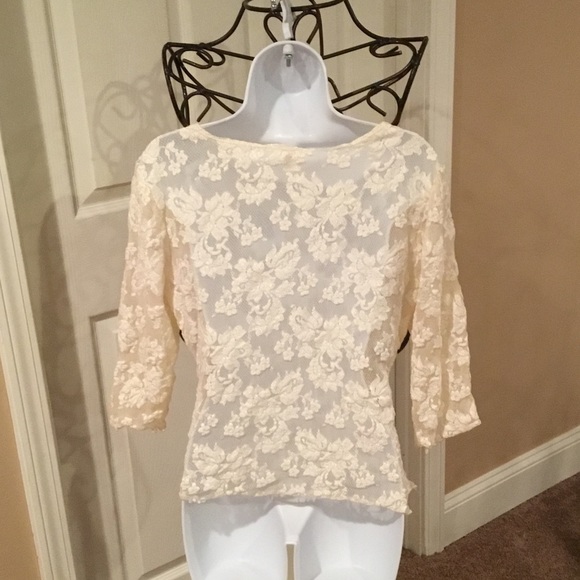 LACE TOP - Picture 3 of 5