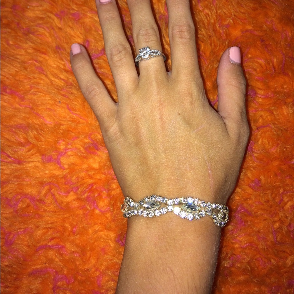 Pretty statement bracelet