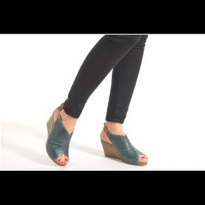Sale! Pikolino Benissa Leather Sling Back Wedges