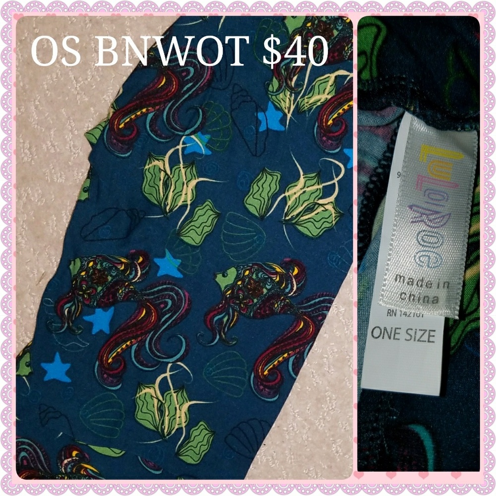 Lularoe Beta Fish Leggings