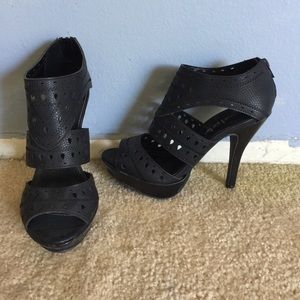 Black Heels - Size 7