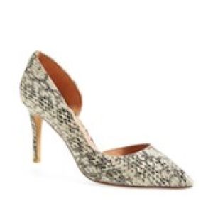 Gorgeous Halogen snakeskin heels! Worn twice