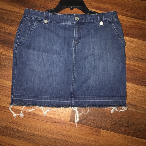 Gap jean short skirt - Picture 6 of 8