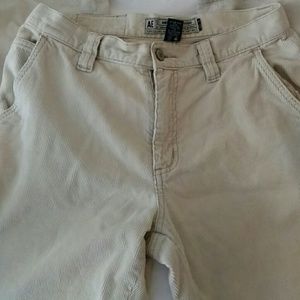 Corduroy pants with front/back pockets