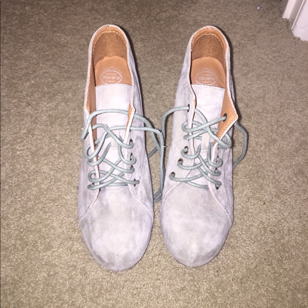 Jeffrey Campbell, lace-up wedges