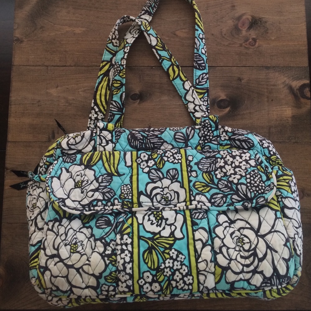 Vera Bradley baby bag island bloom diaper bag