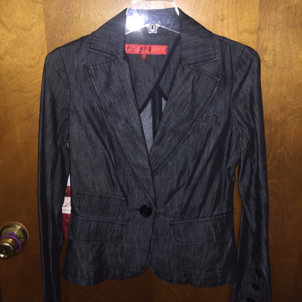 NWT denim jacket by level99