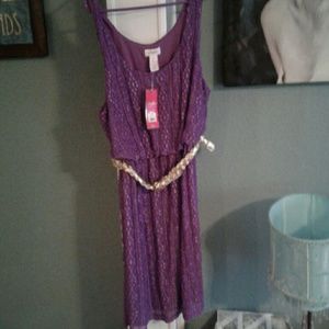 Candies purple dress