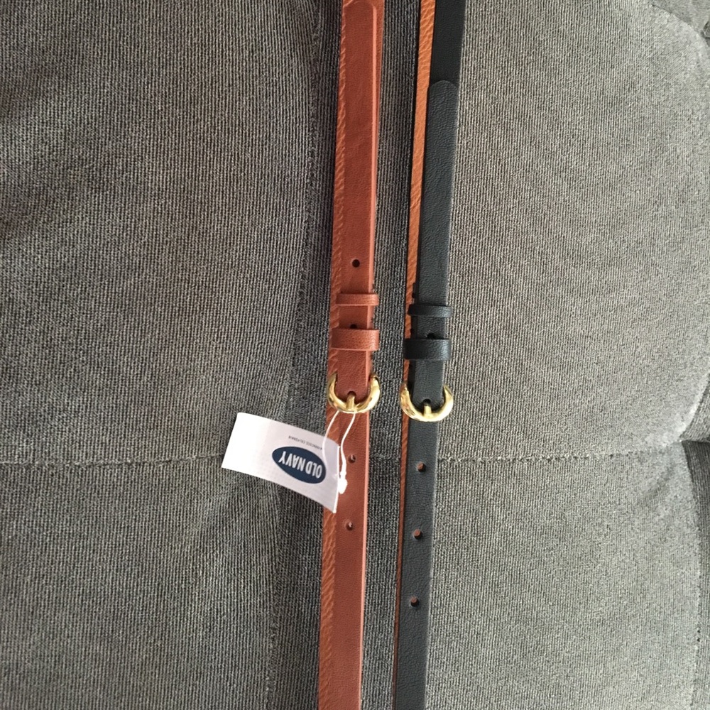 Old navy skinny belts. SOLD