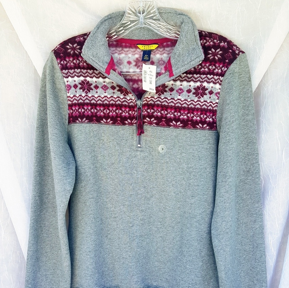 Half-Zip Fleece Jacket - BRAND NEW!