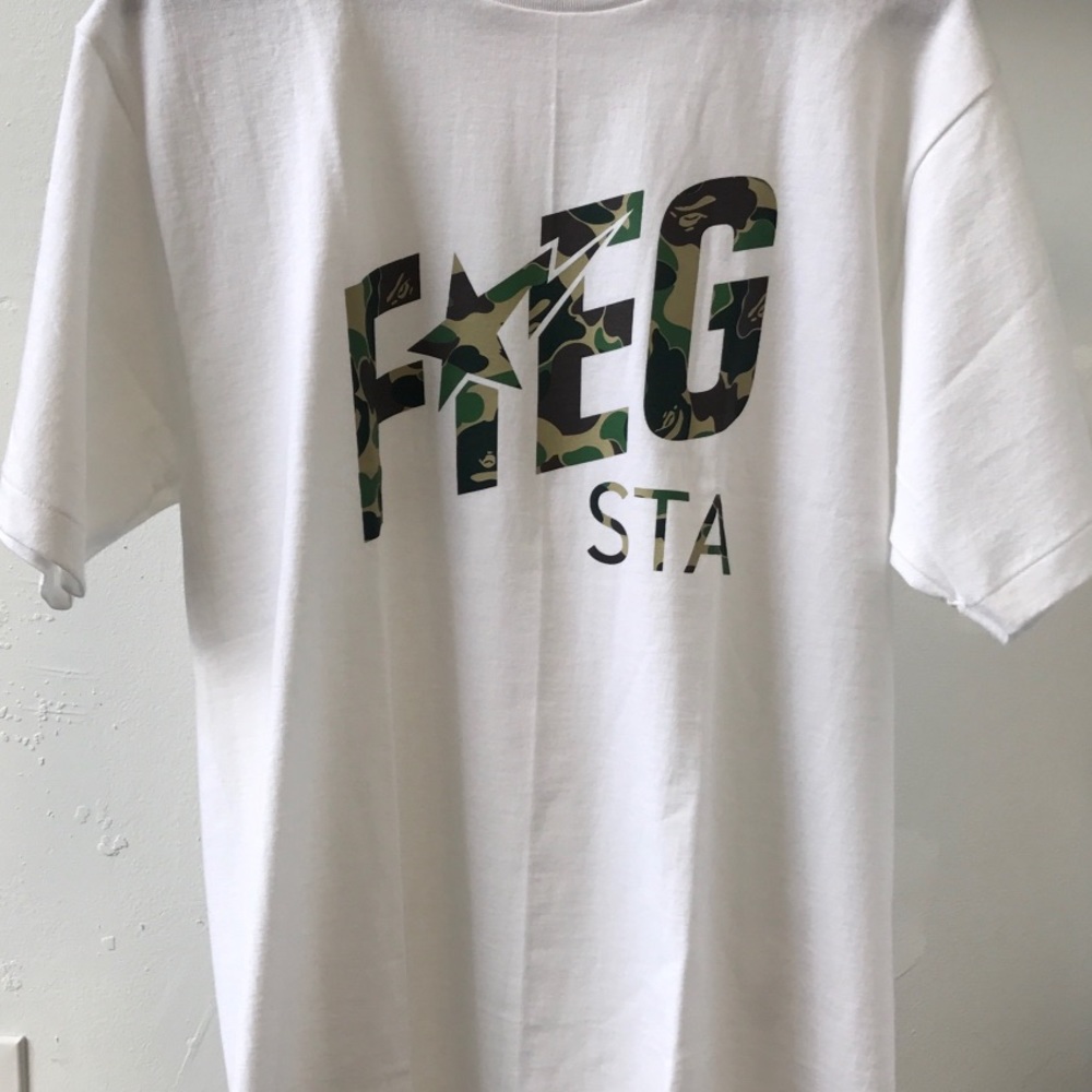 BAPE X KITH FIEGSTA TEE. SOLD OUT!
