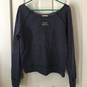 Off the shoulder Aerie sweater shirt