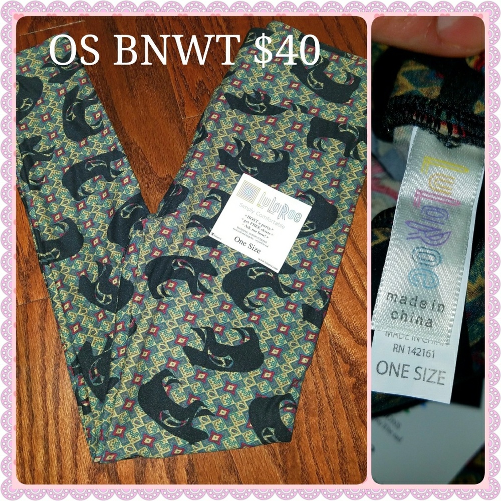 Lularoe Bear Leggings