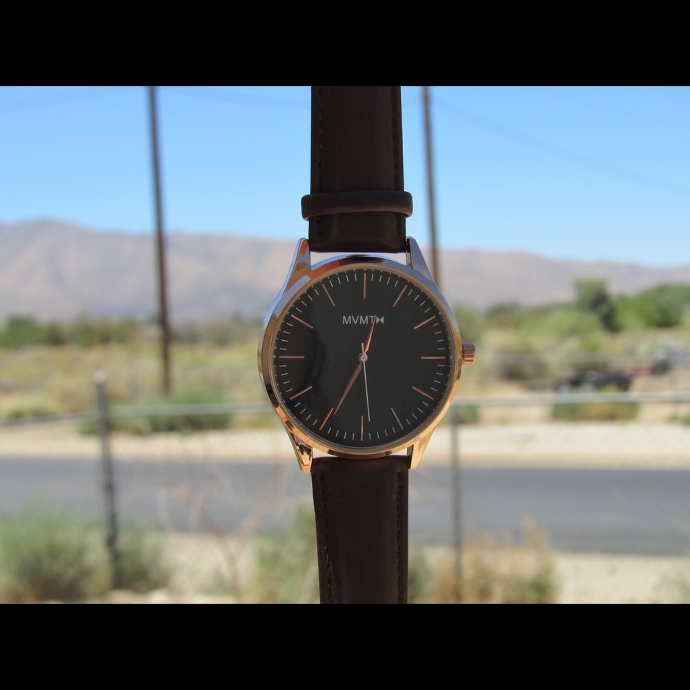 MVMT Gold Face Classic Watch