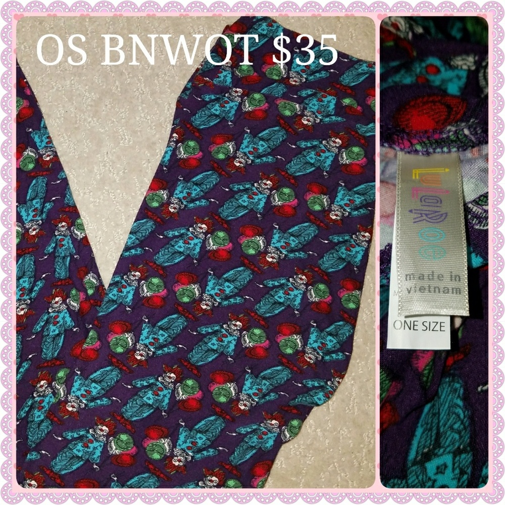 Lularoe Clown Leggings
