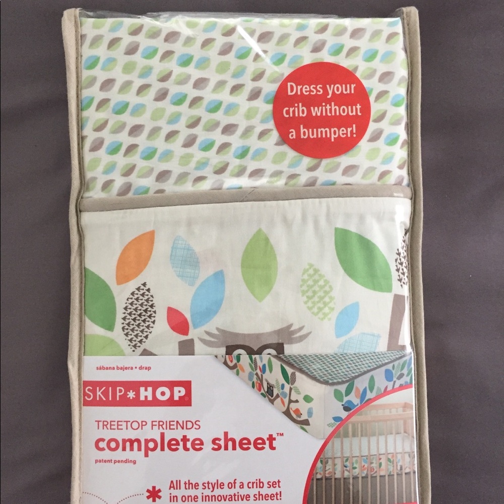 Skip hop crib sheet