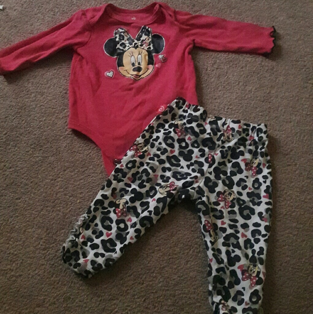 Minnie mouse matching set