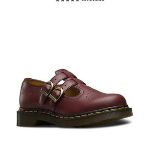 DR. MARTEN 8056 MARY JANES - cherry