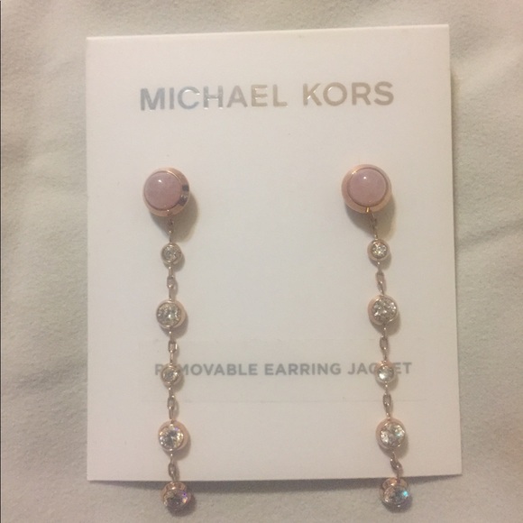 MICHAEL KORS CRYSTAL EARRINGS - Picture 6 of 6