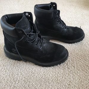 Black Timberland Boots