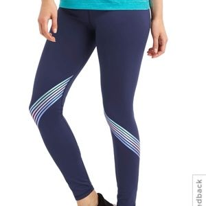 NWT Gap gFast Winterbrush Stripe leggings