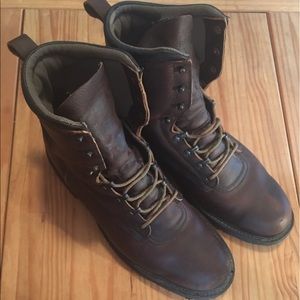 Selling size 13 all real leather Red Wing Boots