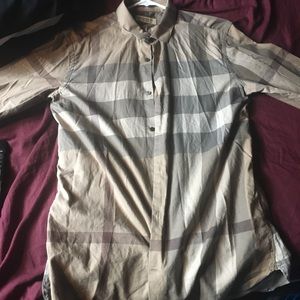 AUTHENTIC slim fit Burberry flannel L