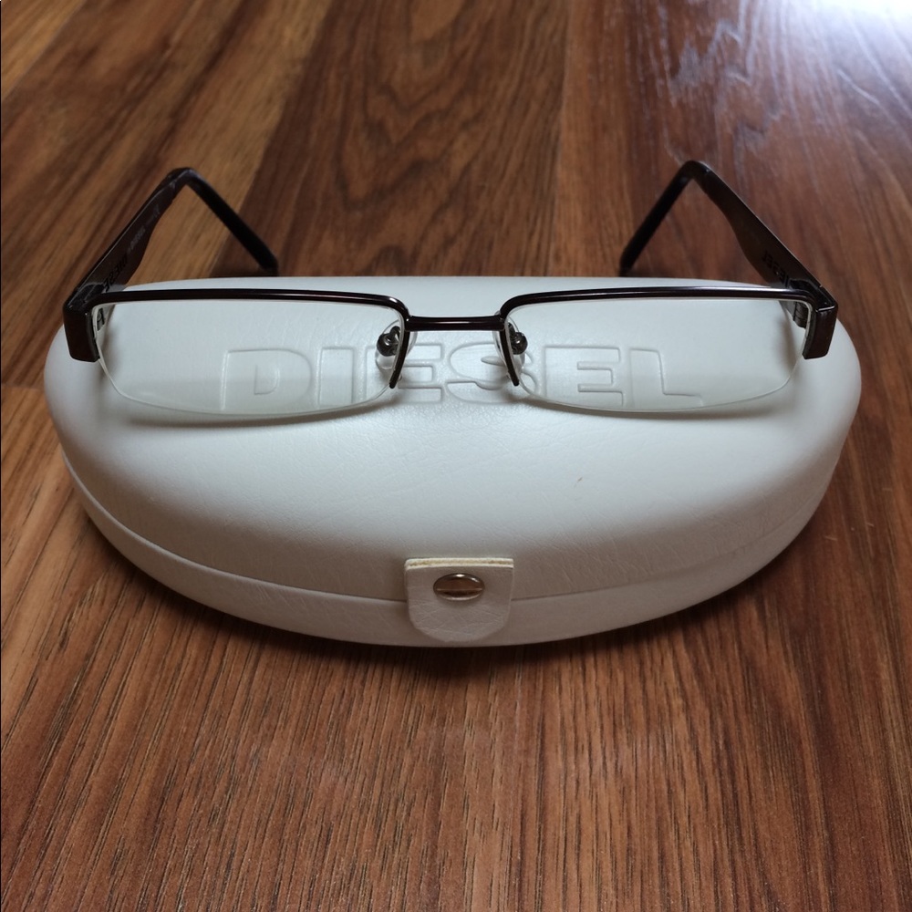 Diesel Prescription Glass Frames and Original Case