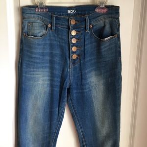 BDG copper button-up denim jean from UO