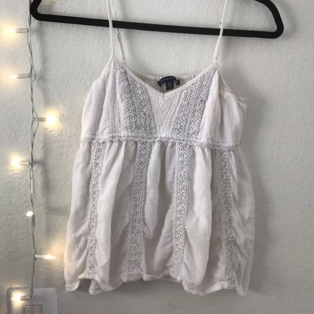 American eagle outfitters peplum top