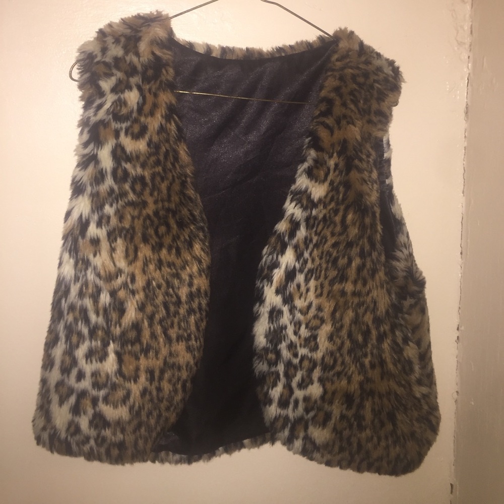 Leopard Fur Vest
