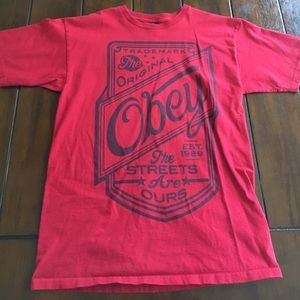 Obey Men's Tee Hardly Worn