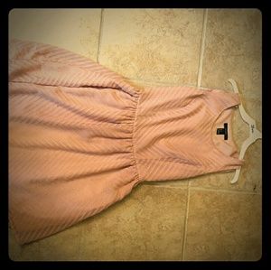 Forever 21 Pink Chevron Dress