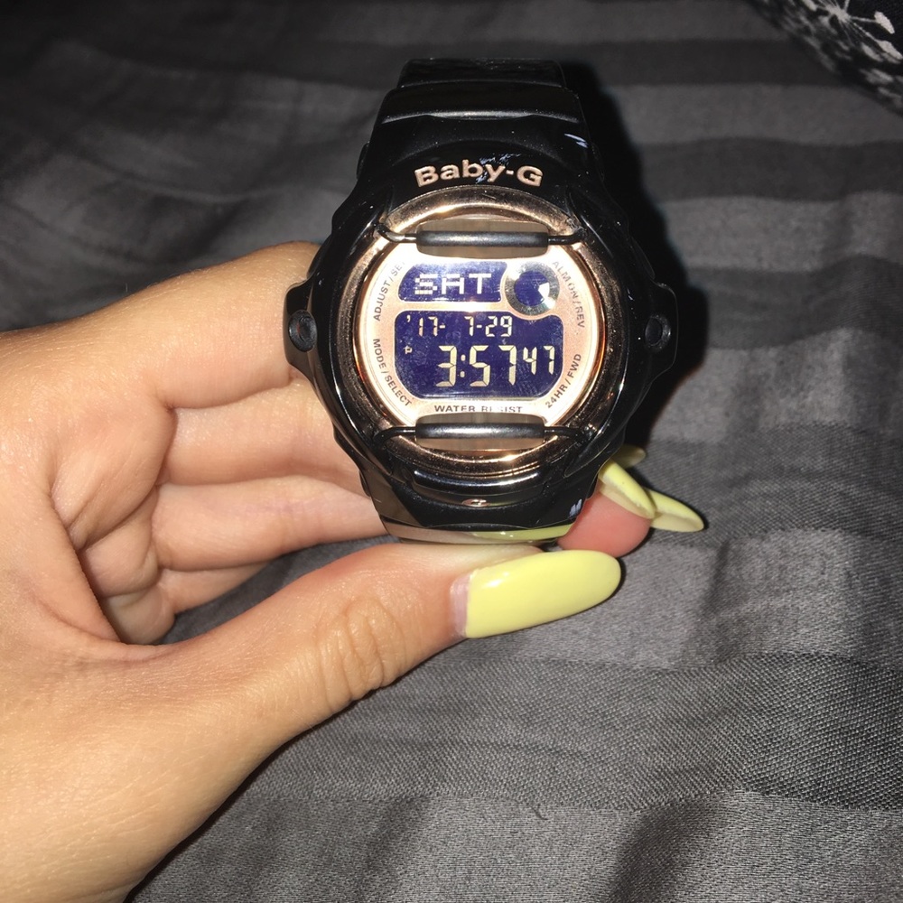 BABY G BLACK & BRONZE